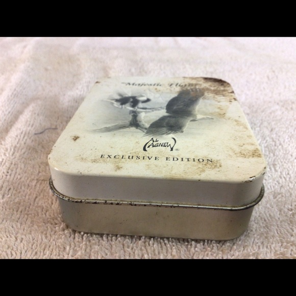 Vtg Agnew MAJESTIC FLIGHT Pocket Watch Eagle - Picture 8 of 9